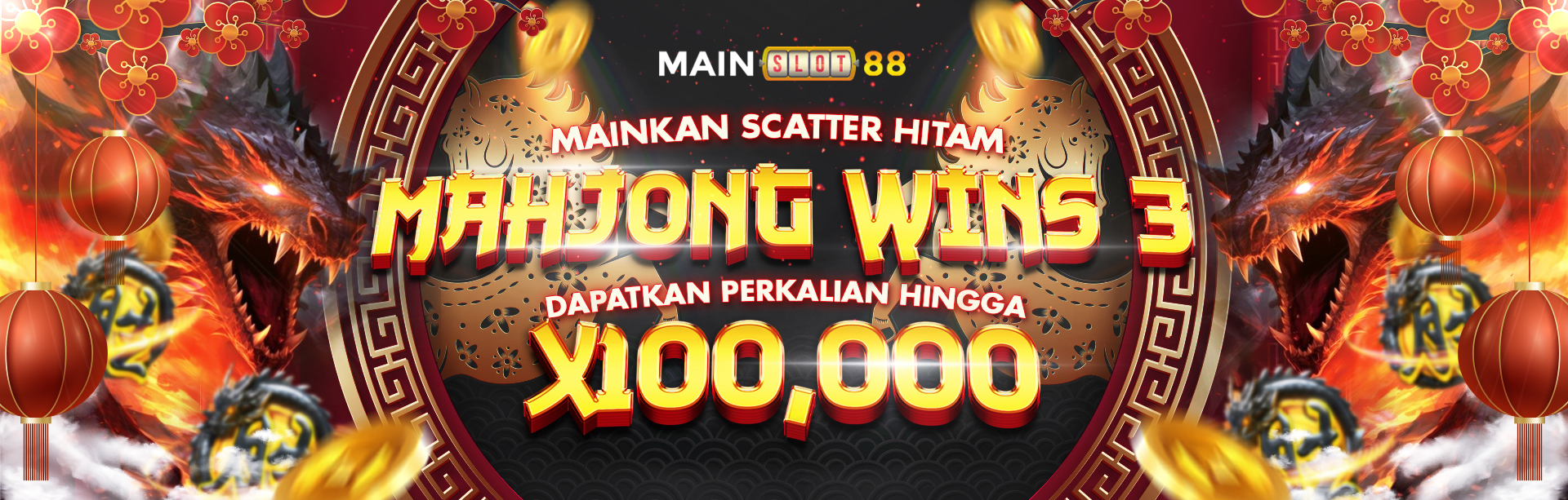 MAHJONG WAYS 3 SCATTER HITAM 100000x