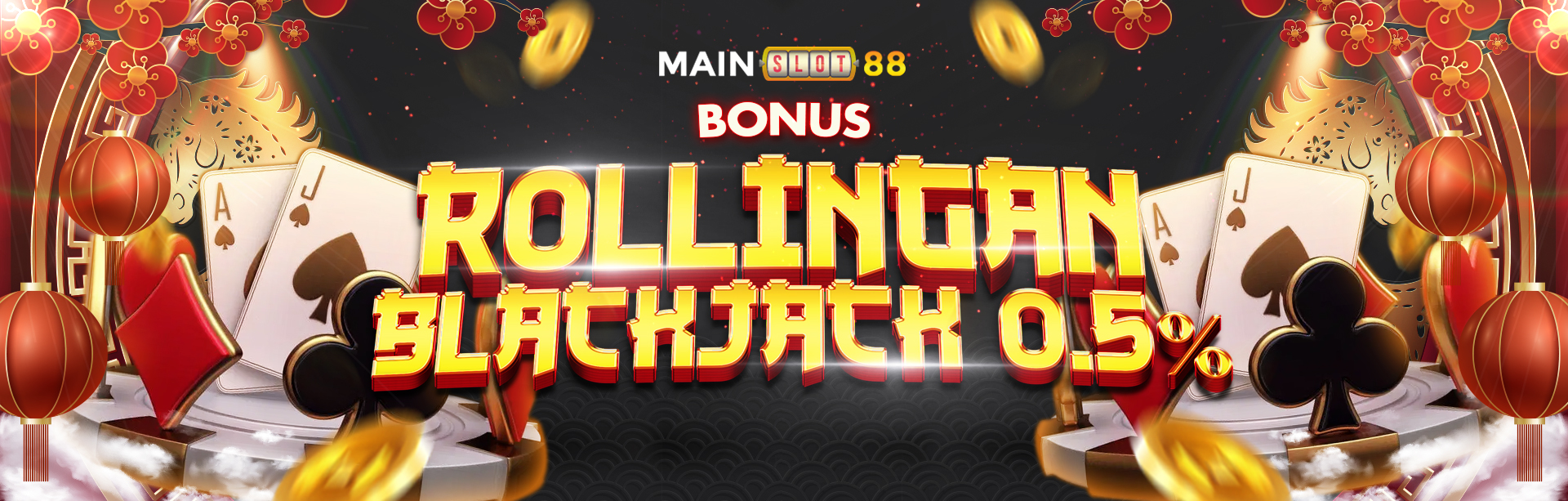 BONUS KOMISI BLACKJACK 0.5%