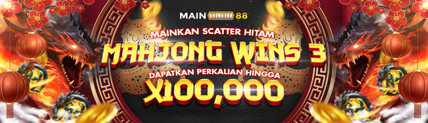 MAHJONG WAYS 3 SCATTER HITAM 100000x