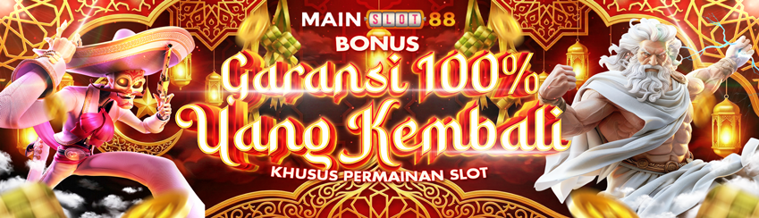 BONUS GARANSI 100% UANG KEMBALI