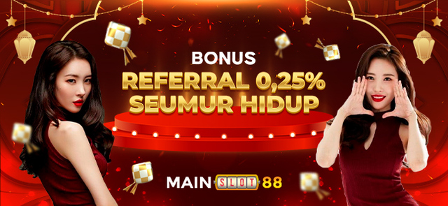 BONUS REFERRAL 0,25% SEMUA GAMES !