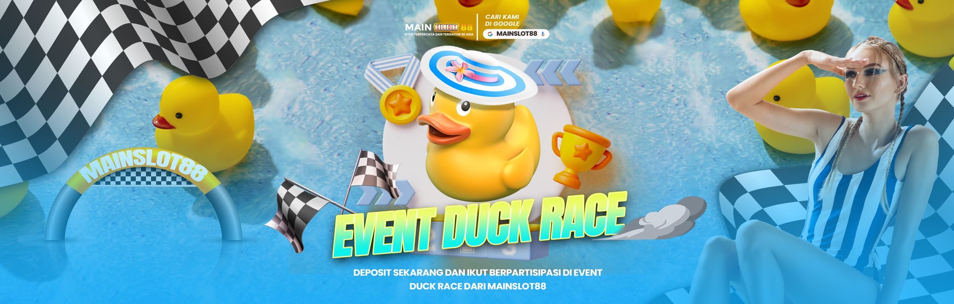 EVENT DUCK RACE MAINSLOT88